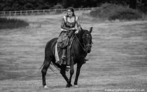 Jo at Bodiam Castle