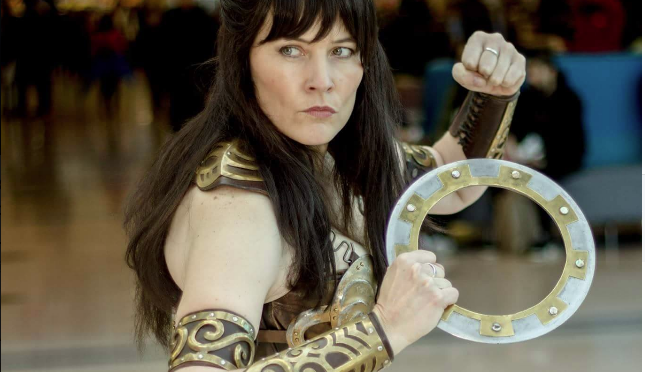 jo as Xena